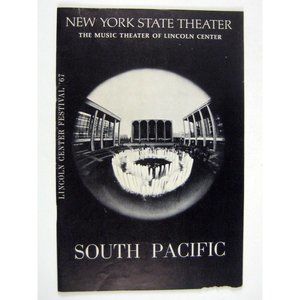 South Pacific New York State Theatre 1967 Florence Henderson Giorgio Tozzi